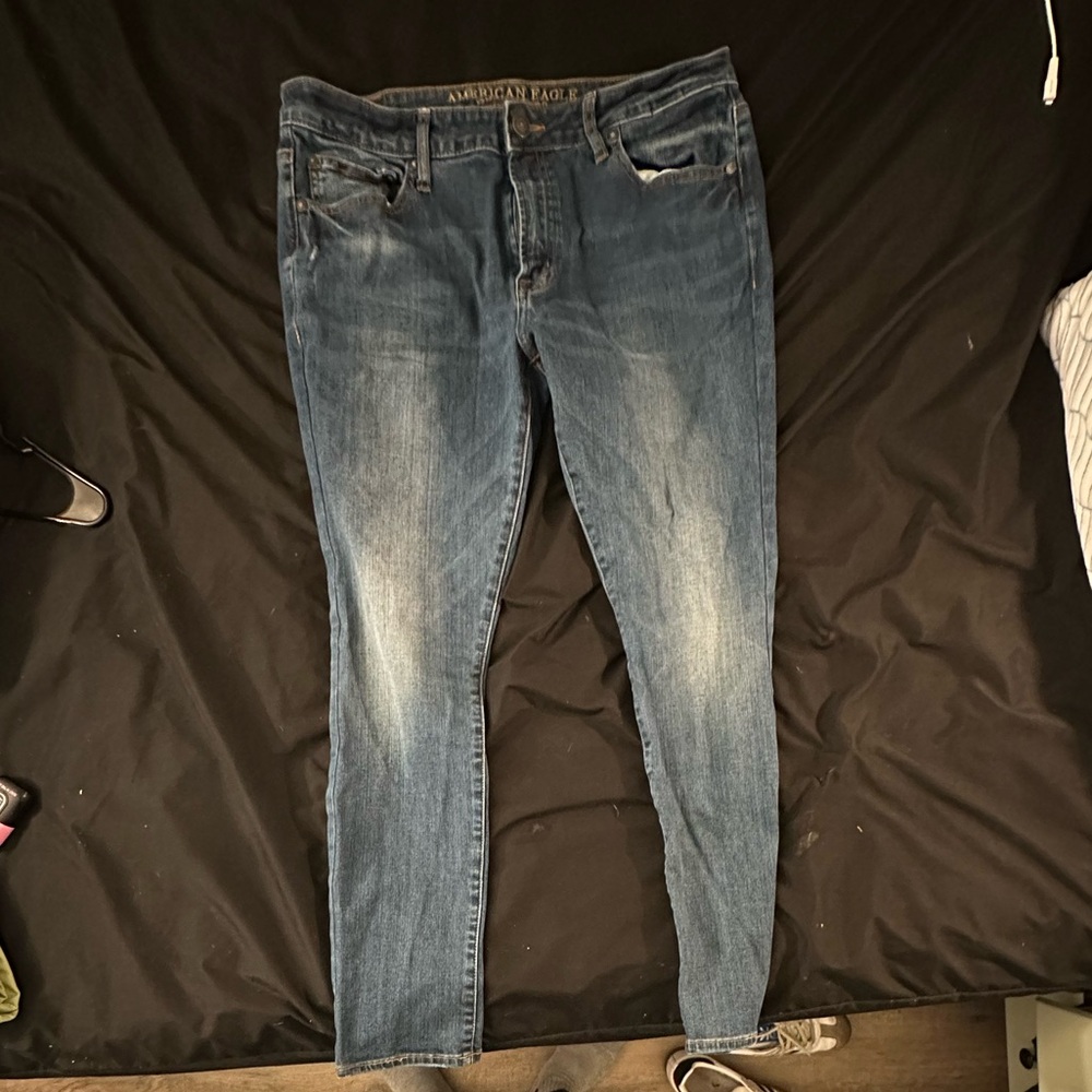 American Eagle Outfitters Dark Blue Jeans